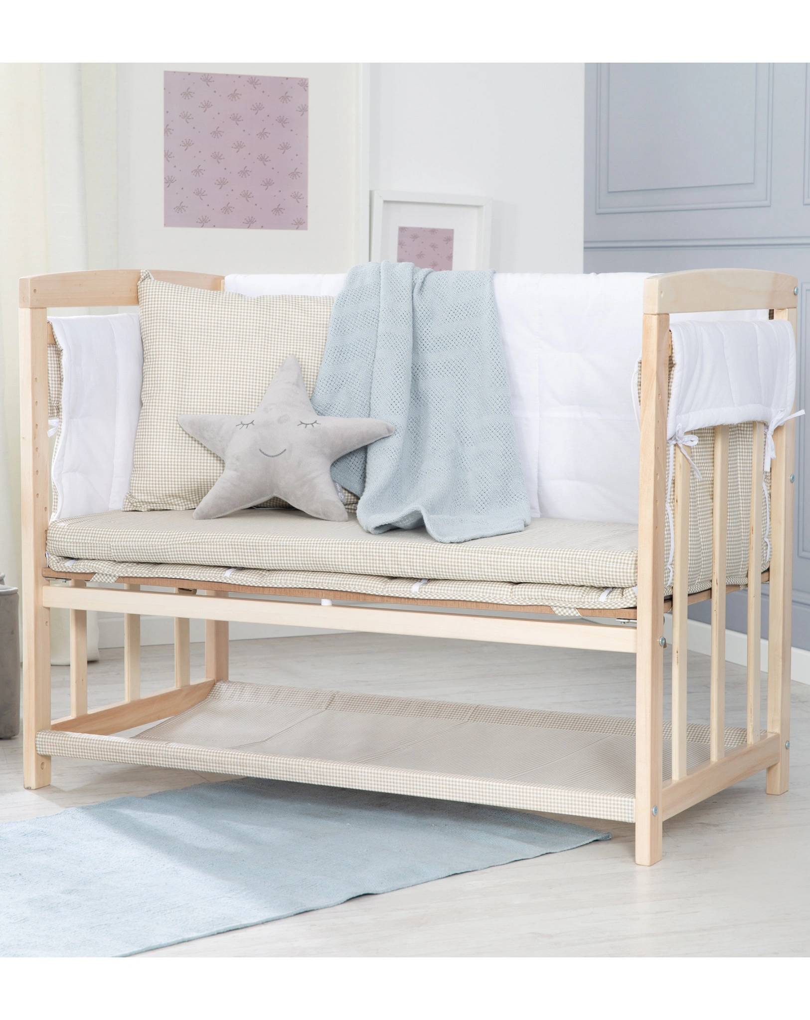 Beistellbett LIEBHABÄR 4in1 76 x 94 cm