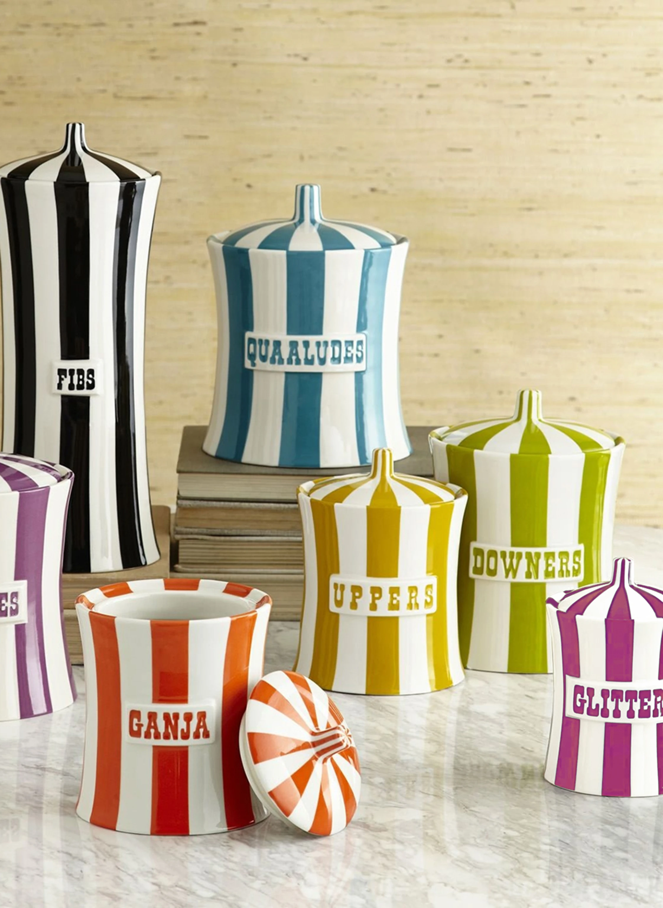 JONATHAN ADLER Aufbewahrungsdose VICE GLITTER