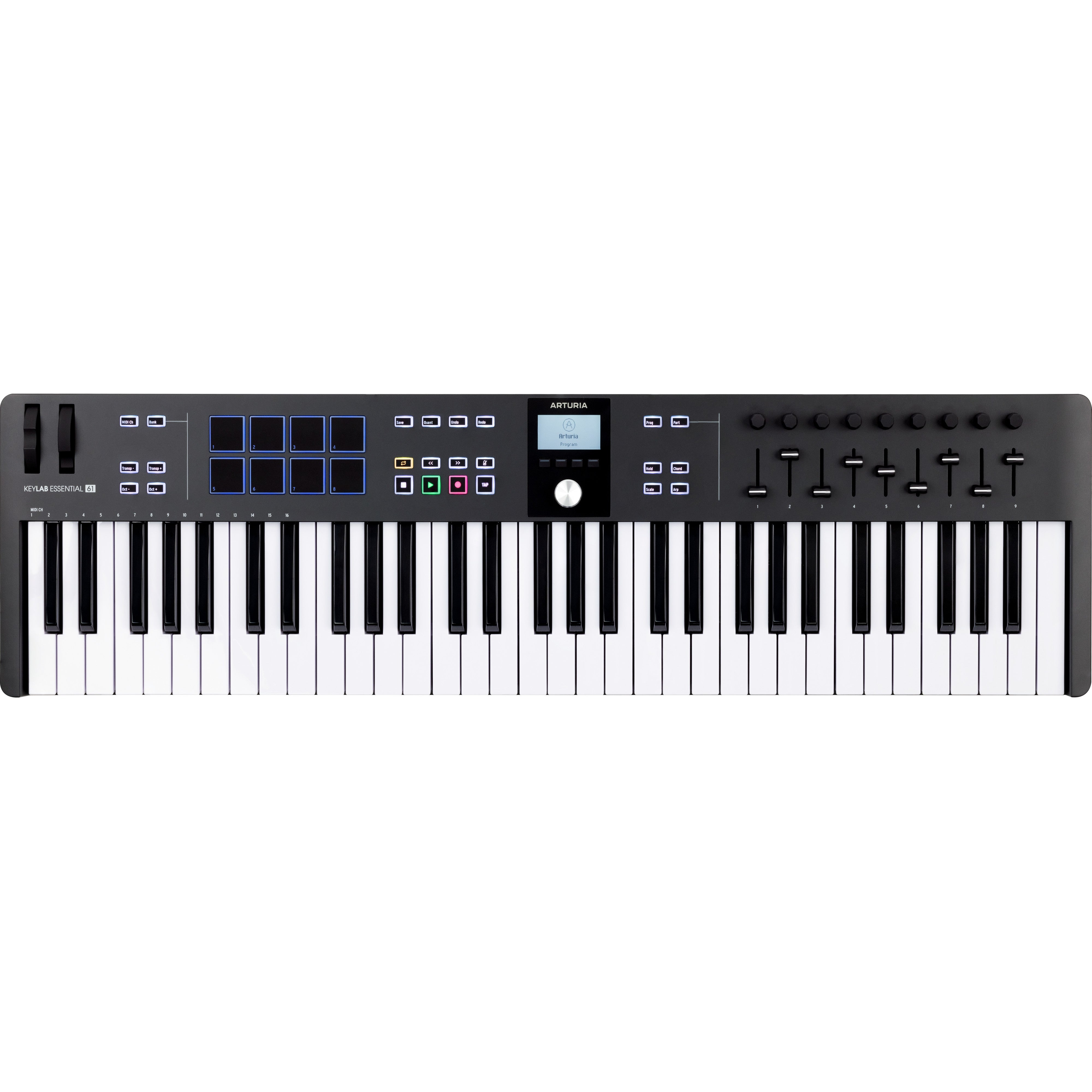 Arturia Keylab Essential MK3 61 Black USB/MIDI keyboard