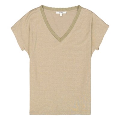 Tee-shirt à manches courtes femme à col V GARCIA