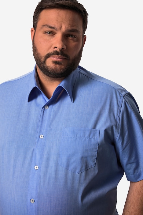 Men+ Businesshemd, Halbarm, EasyCare, Vario-Kragen, Comfort Fit, bis 8 XL