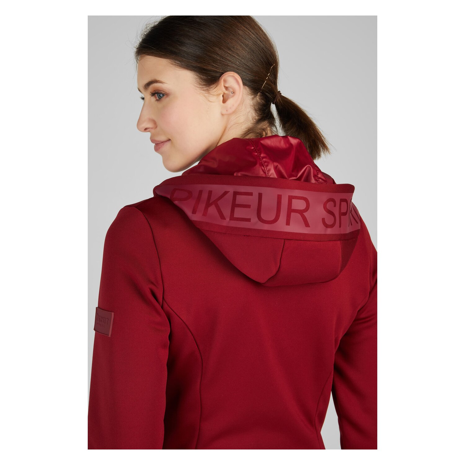 PIKEUR Sports Collection Funktions-Fleecejacke  - rumba red