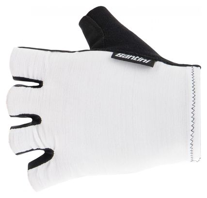 Gants Courts Santini Cubo Blanc