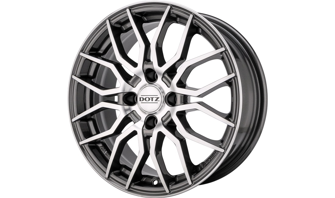 LimeRockDark DOTZ 6,5x16 4x108 ET38Ø65,1