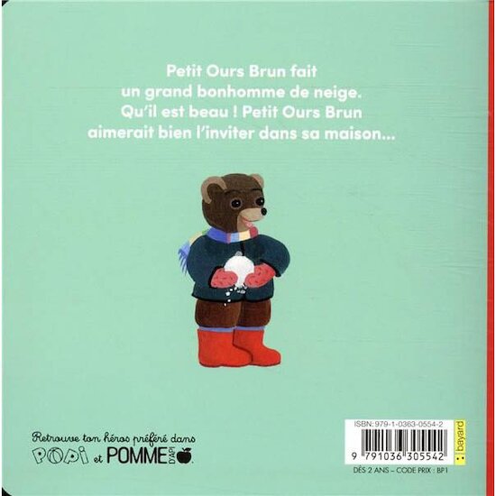 Petit Ours Brun fait un bonhomme de neige   de               Bayard Jeunesse