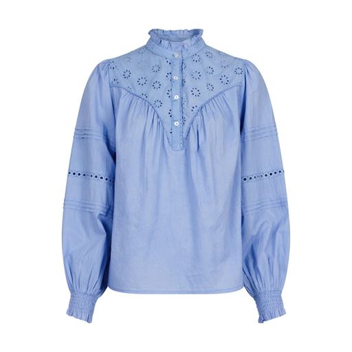 Neo Noir Emily Bluse, Light Blue, 36