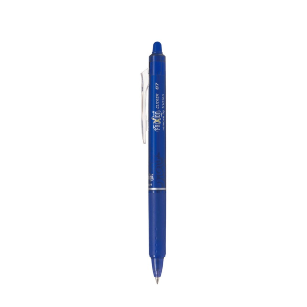 FriXion Roller Ball Pen Tintenroller Stift mit Druckmechanik (BLRT-FR7-L) - Blau