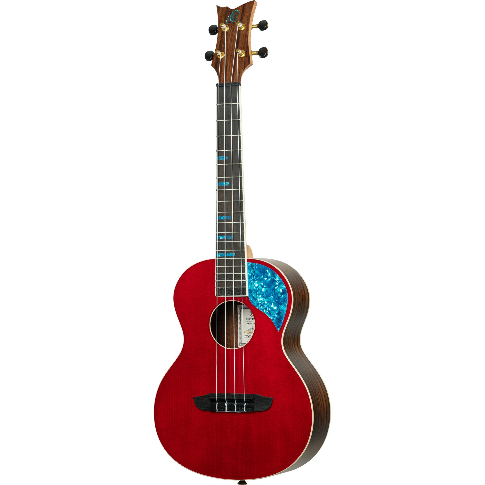 Ortega Ghost Series RUGH-SRT tenor ukelele met gigbag