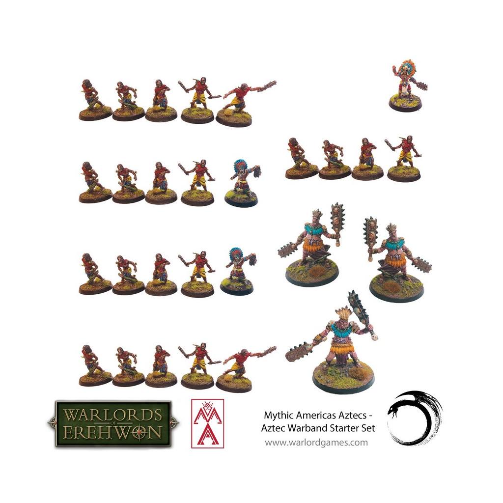 Mythic Americas - Aztec Warband Starter Set
