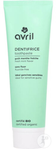 Avril Dentifrice Gencives Sensibles Goût Menthe Fraîche Tube 100ml