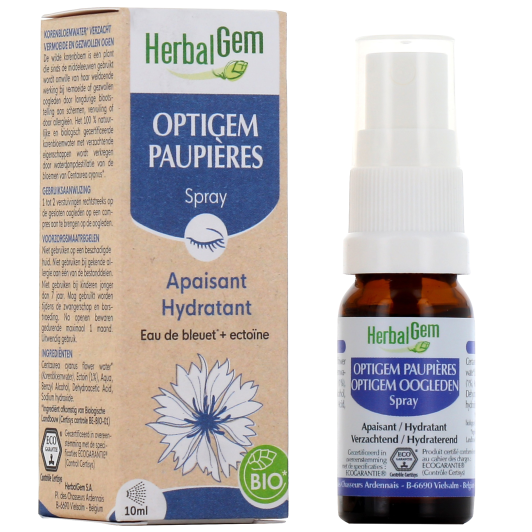 Spray apaisant hydratant Herbalgem Optigem Paupières