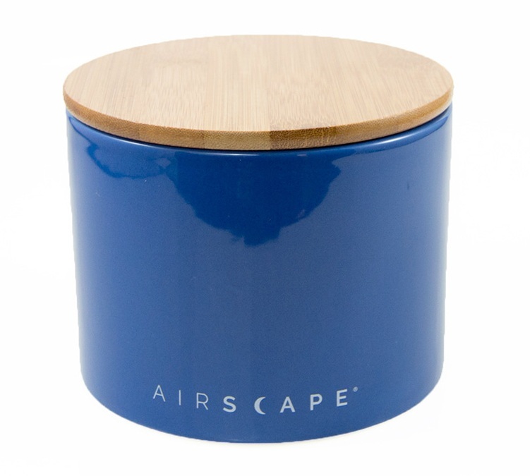 Boîte conservatrice céramique bleue 250g - Airscape