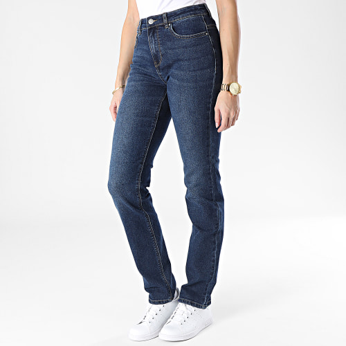 Jean Slim Femme Sui Mid Bleu Denim