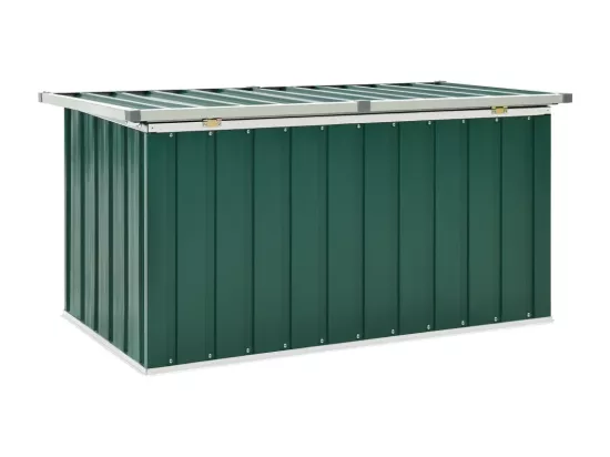 Boîte de rangement de jardin Vert 129x67x65 cm