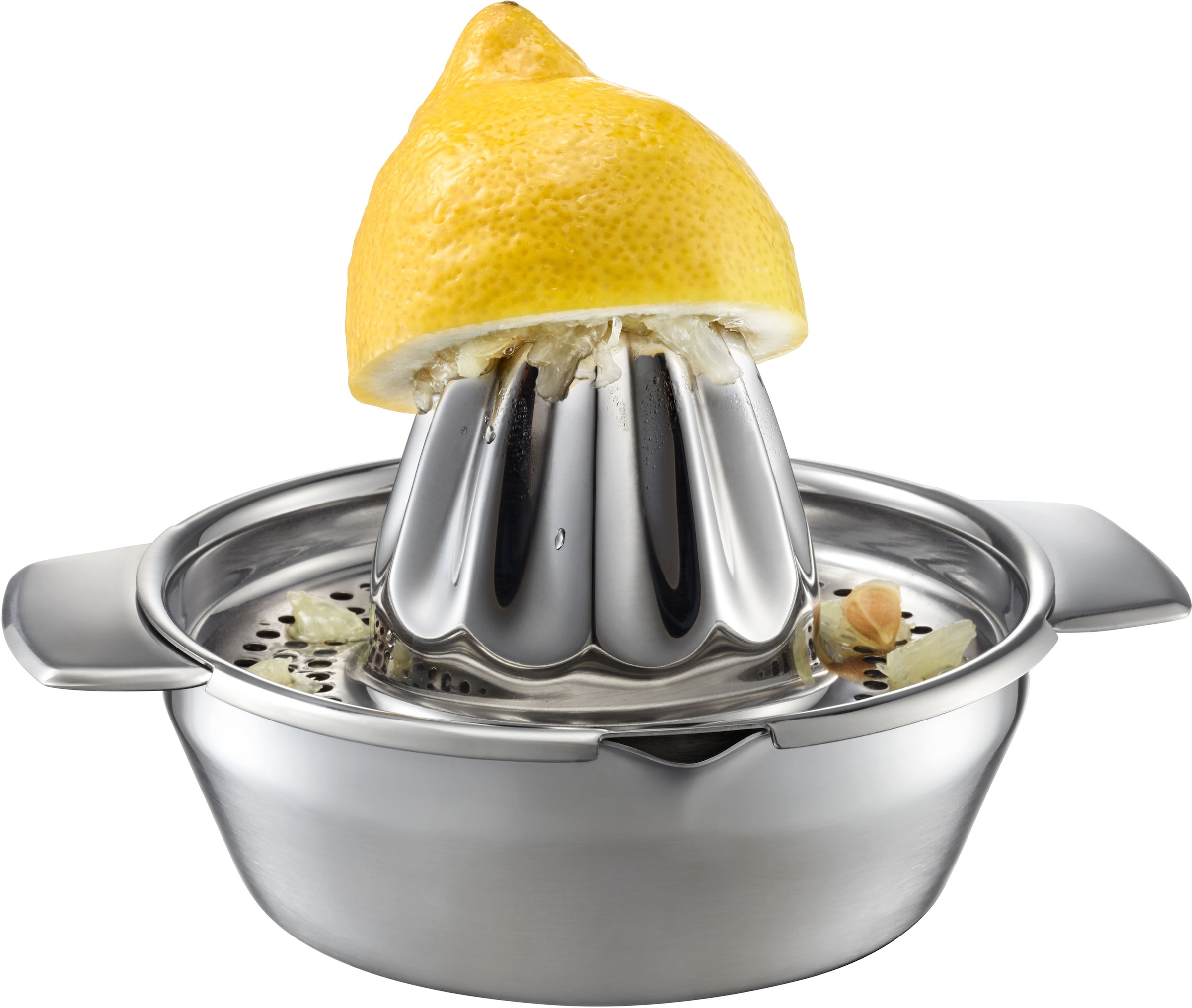 GEFU Zitruspresse »LEMON« Edelstahl, spülmaschinengeeignet, Inhalt 0,25 l