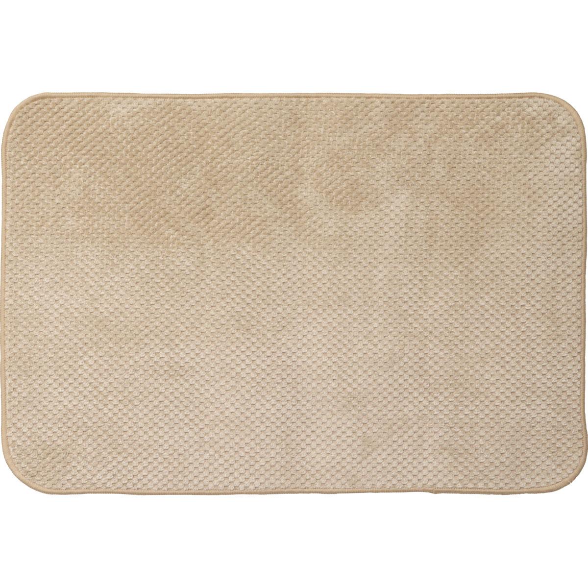 TAPIS 40X60CM POLYESTER BEIGE