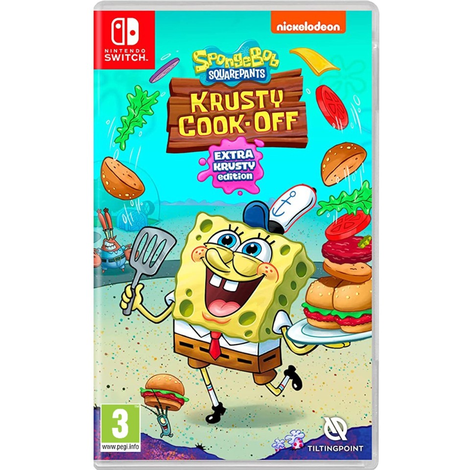 SpongeBob: Krusty Cook-Off (Extra Krusty Edition)- Nintendo Switch