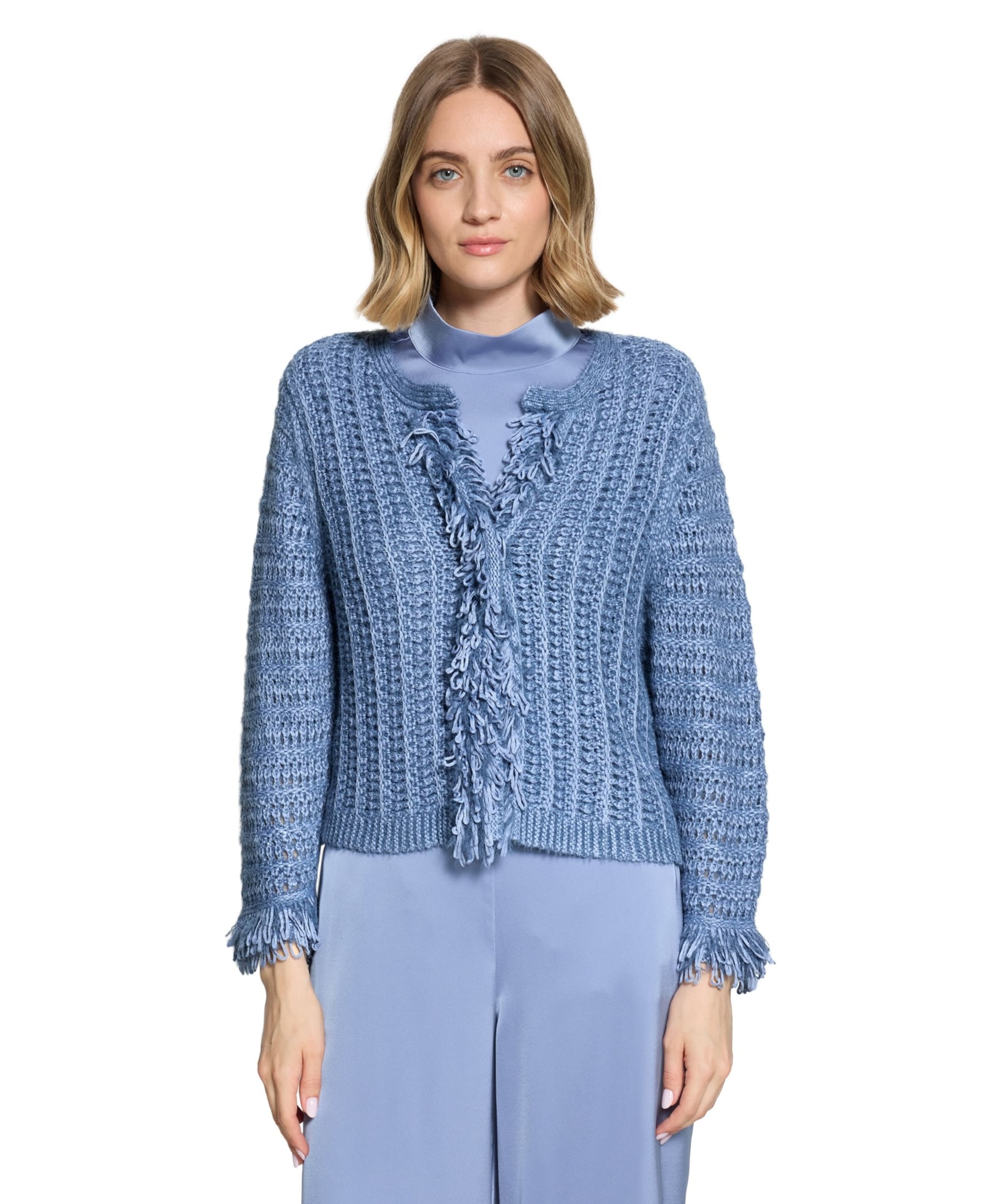 Betty Barclay Dames vest blauw