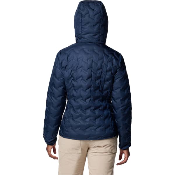 Doudoune randonnée COLUMBIA W DELTA RIDGE II DOWN HOODED JACKET COLLEGIATE NAVY