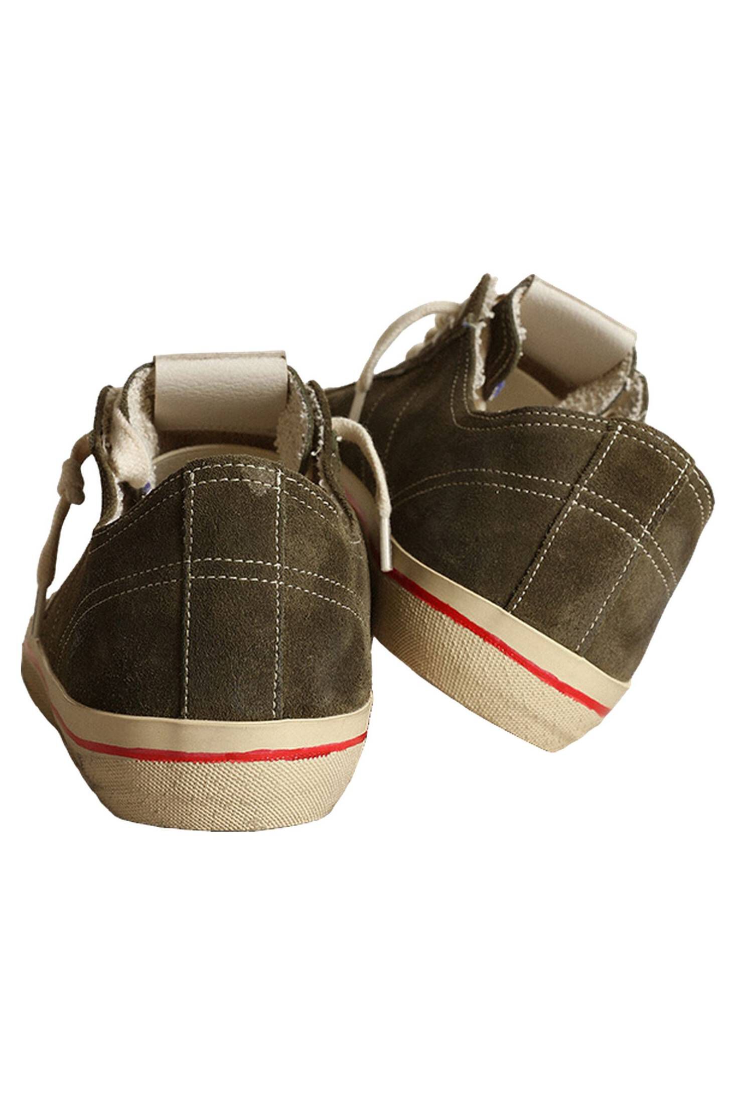 Golden Goose| Herren Sneaker V-STAR 2 SUEDE UPPER LEATHER STAR FOXING LINE