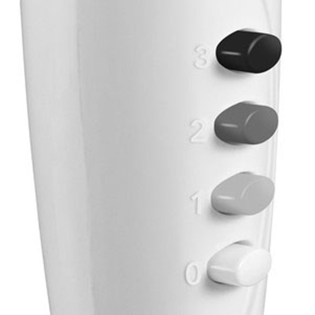 TROTEC Ventilateur sur pieds  blanc - 52x52x129 cm