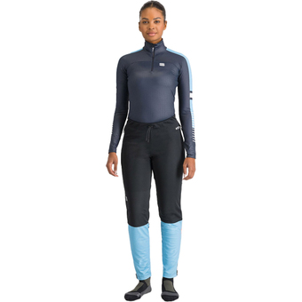 Sportful Apex Hose Black / Blue Aquarius Damen
