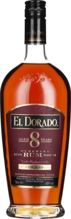 EL DORADO 8 YEARS CASK AGED 70CL
