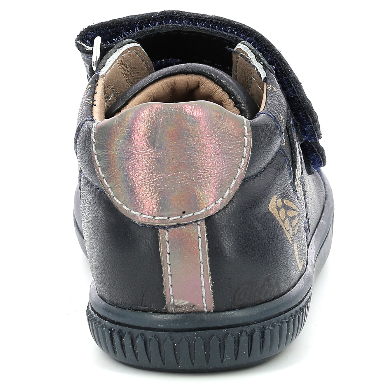 Aster Sneakers Hautes en Cuir Fralakro marine