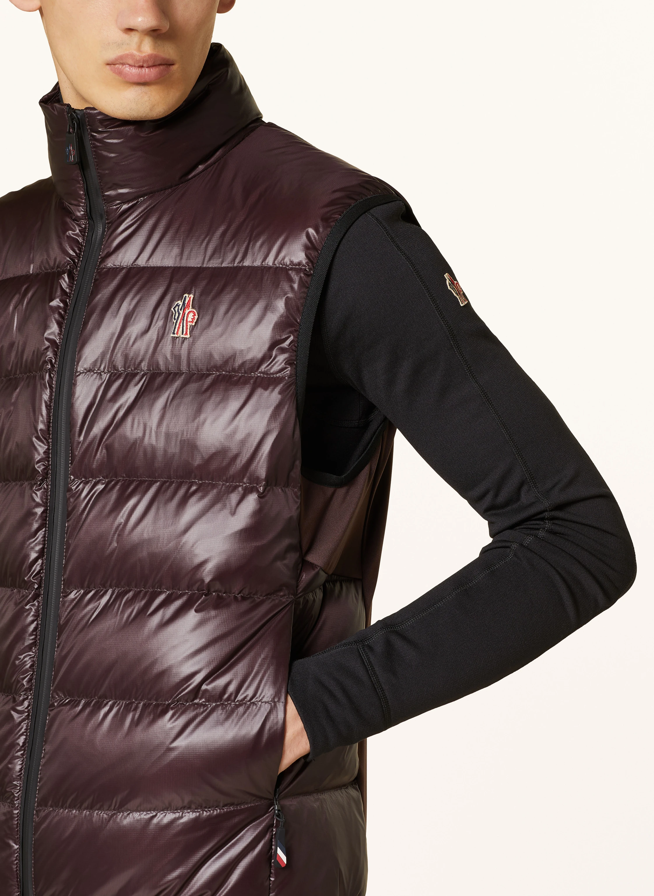 MONCLER GRENOBLE Hybrid-Daunenweste