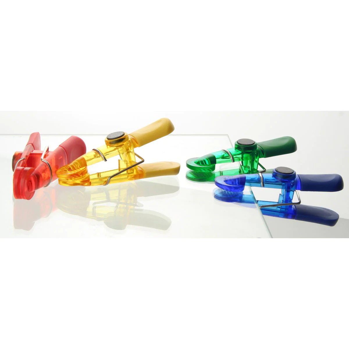 Lot de 4 pinces magnétiques Fackelmann Tecno Fackelmann