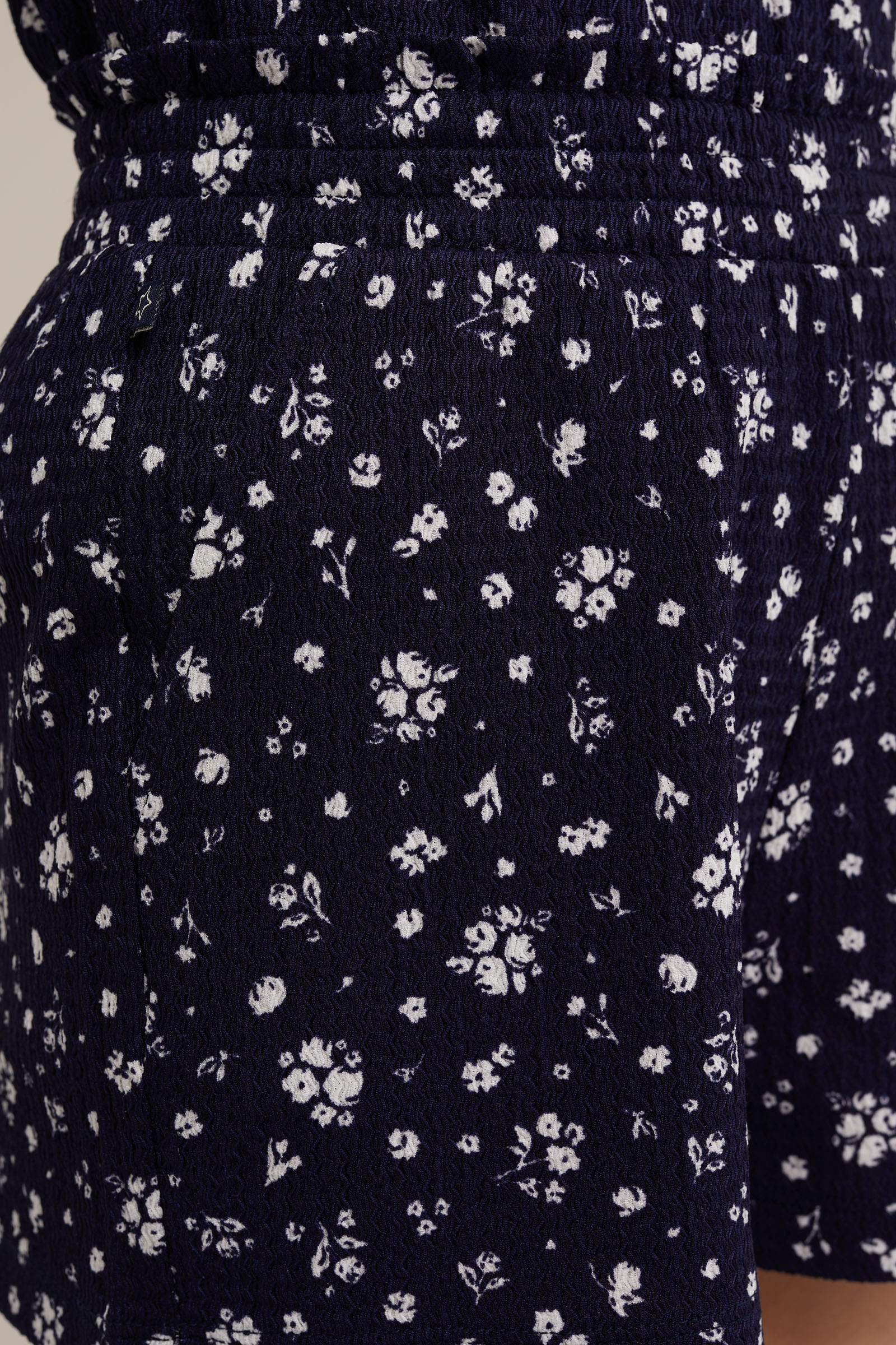 Meisjes short met dessin WE Fashion Donkerblauw