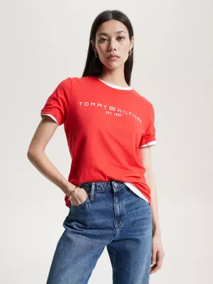 Camiseta com bordado da bandeira e logotipo exclusivo