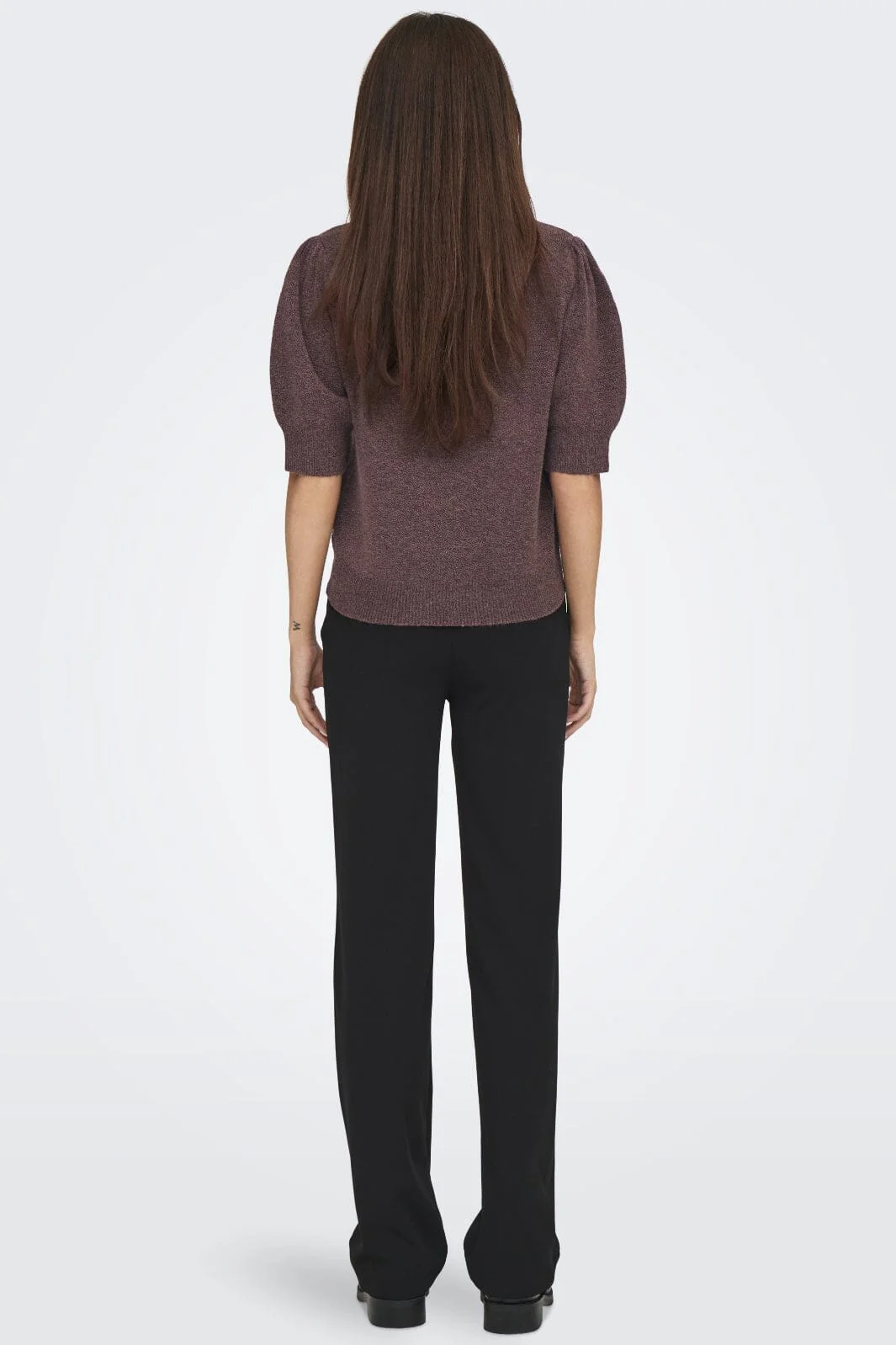 Only Onlrica Life 2/4 Pullover Knt 15318551 4702863 rose brown w melange
