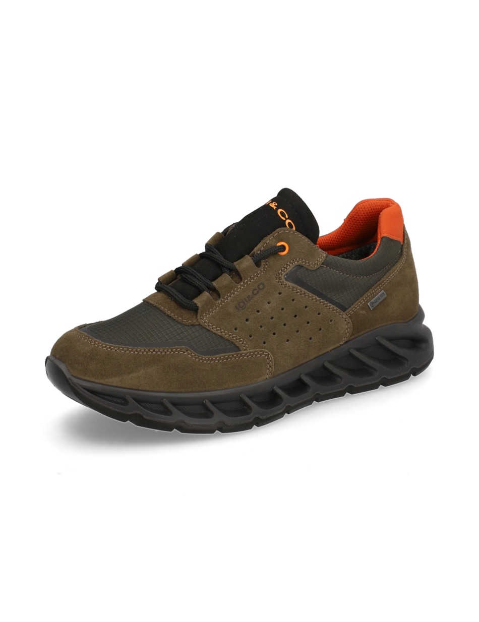 Lederkombination Sneaker
