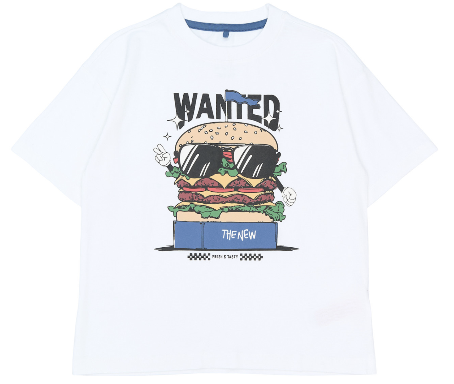 The New The New tee Steve bright white