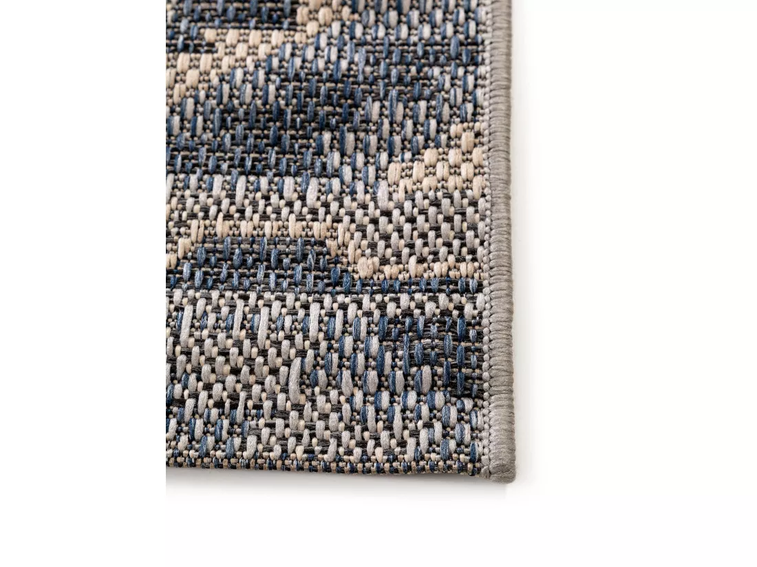 Tapis d'extérieur & intérieur River Bleu 200x285 cm
