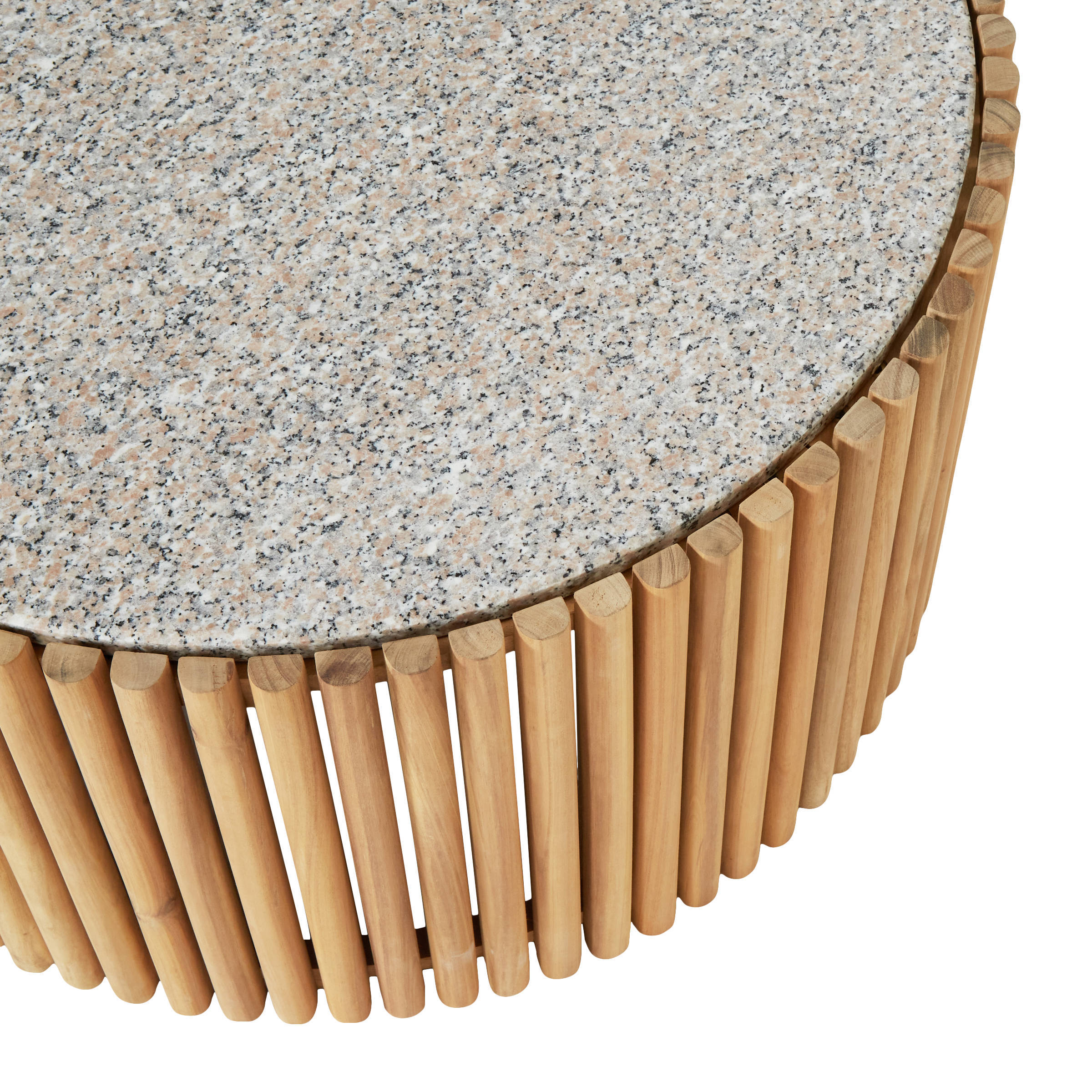 NOUS Garden salontafel Listones (Ø 79,5 cm)