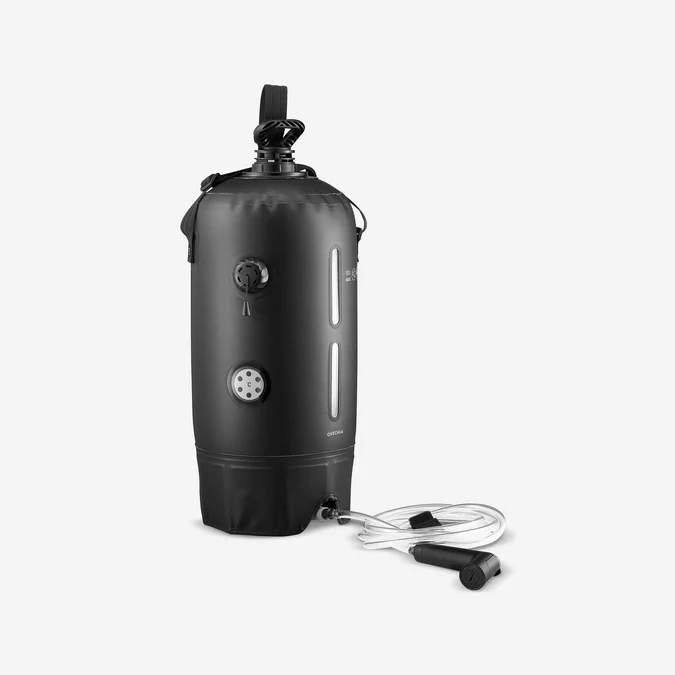 Decathlon Quechua - Chuveiro de Camping com Pressão Solar Quechua 10 L