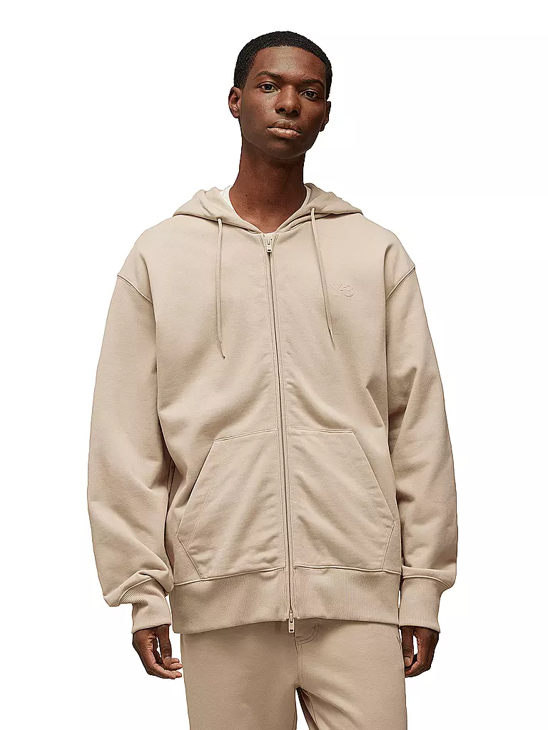 Y-3 Sweatjacke beige