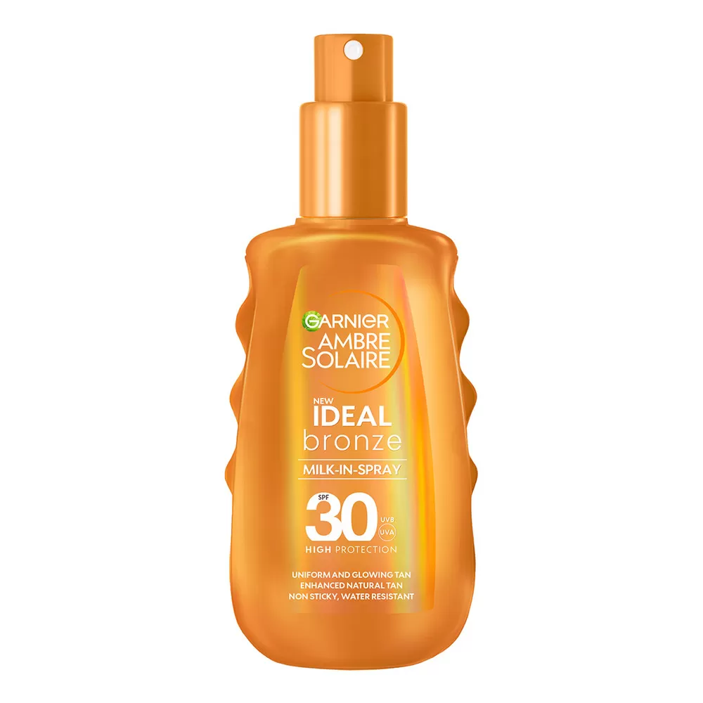 Garnier Ambre Solaire Ideal Bronze Milk-in-spray Sun - 150 ml.