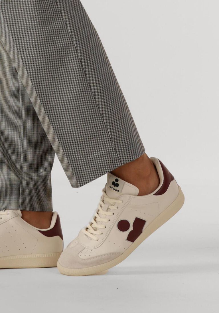 beige isabel marant lage sneakers bryce-gb 24ebk0014fa