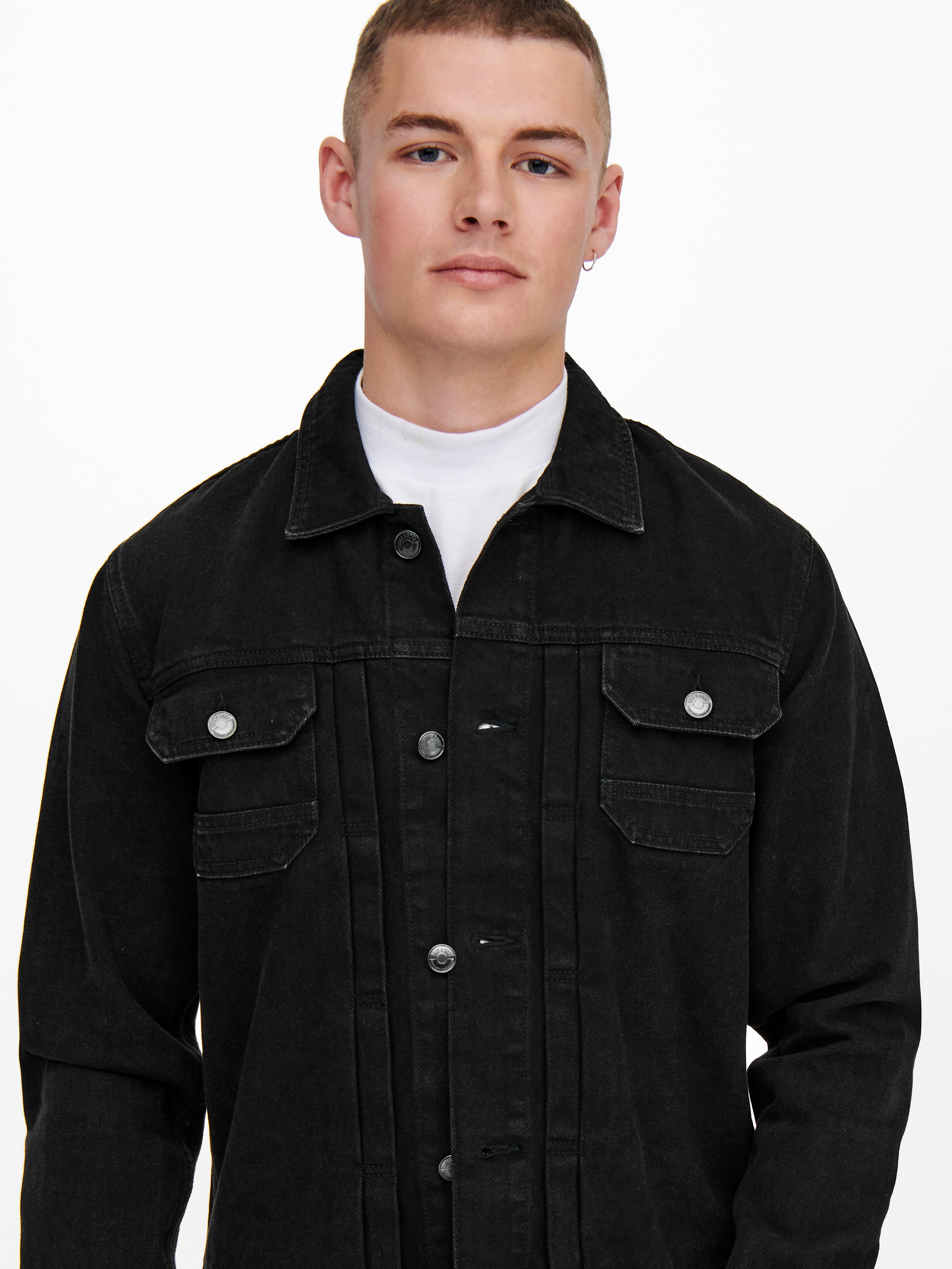 ONSDUKE Jeansjacke Black Denim