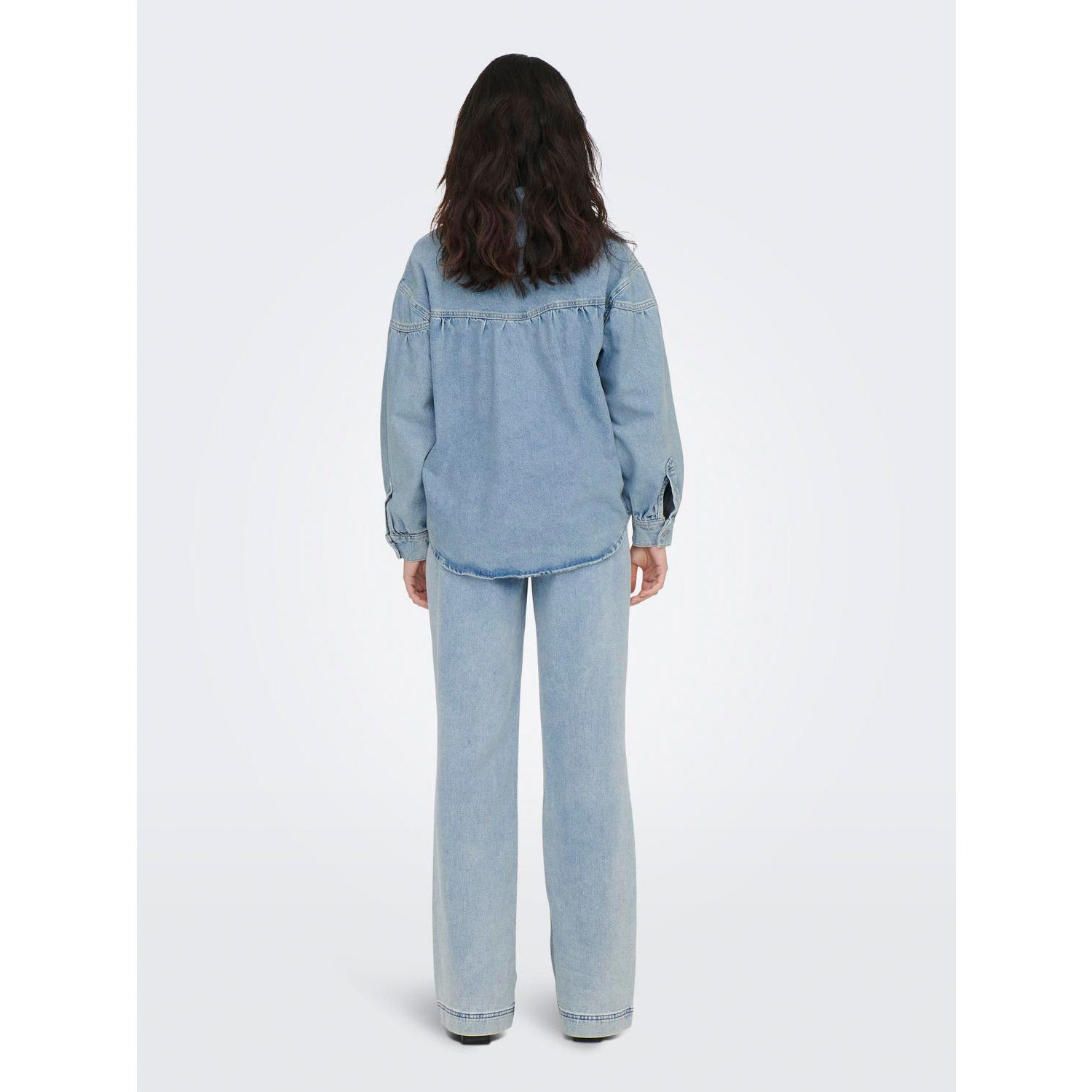 ONLY  Anni Long Sleeve Shirt Denim Jacket