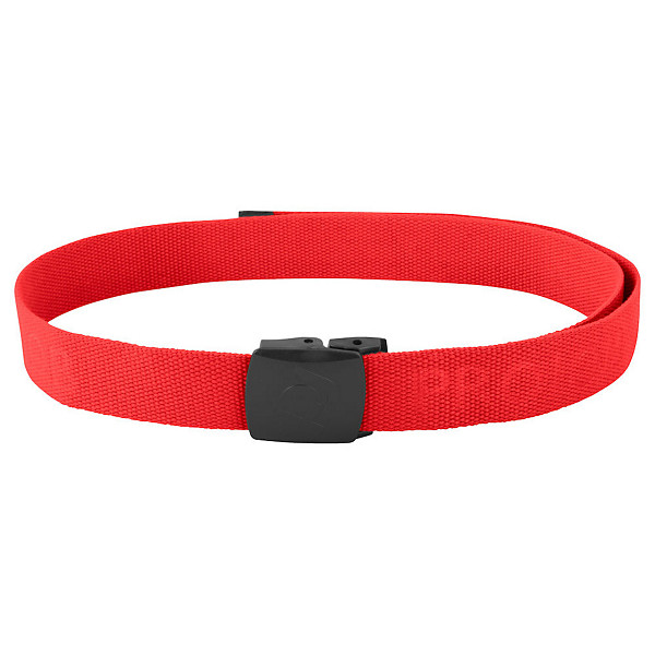 PROJOB Ceinture boucle plastique rouge TU