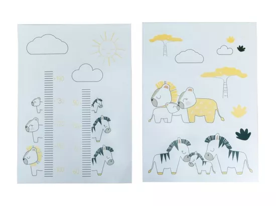 Stickers muraux savane 70x50cm