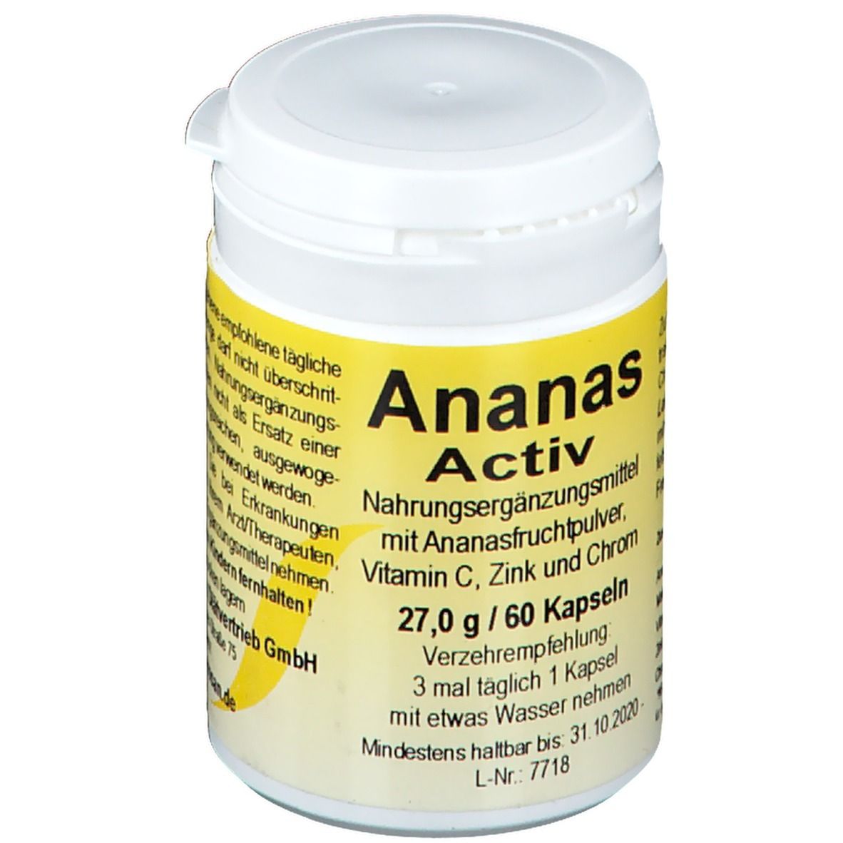 Ananas Aktiv Kapseln