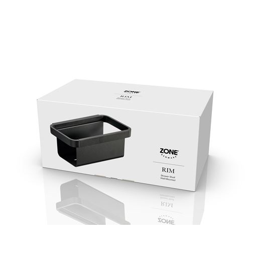 Zone Rim Dyb Brusehylde, Black