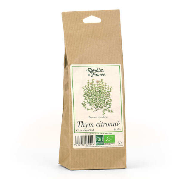 Infusion de thym citronné en feuilles bio