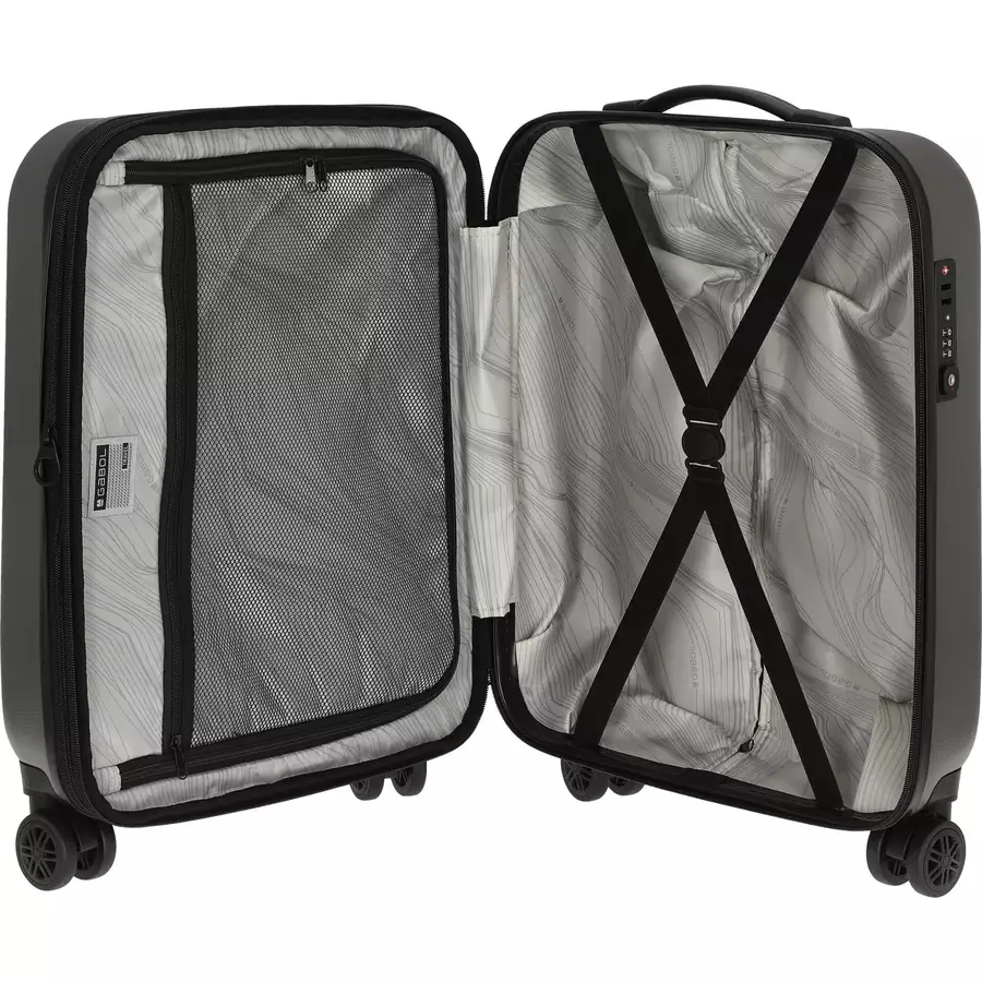 Gabol Paradise XP - 4-Rollen-Kabinentrolley 55 cm erw. grey