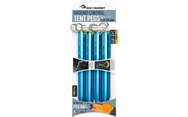 Sea to Summit Ground Control Tent Pegs Zeltheringe